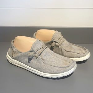 Hey Dudes Wendy Chambray Beige. Size 10 womens